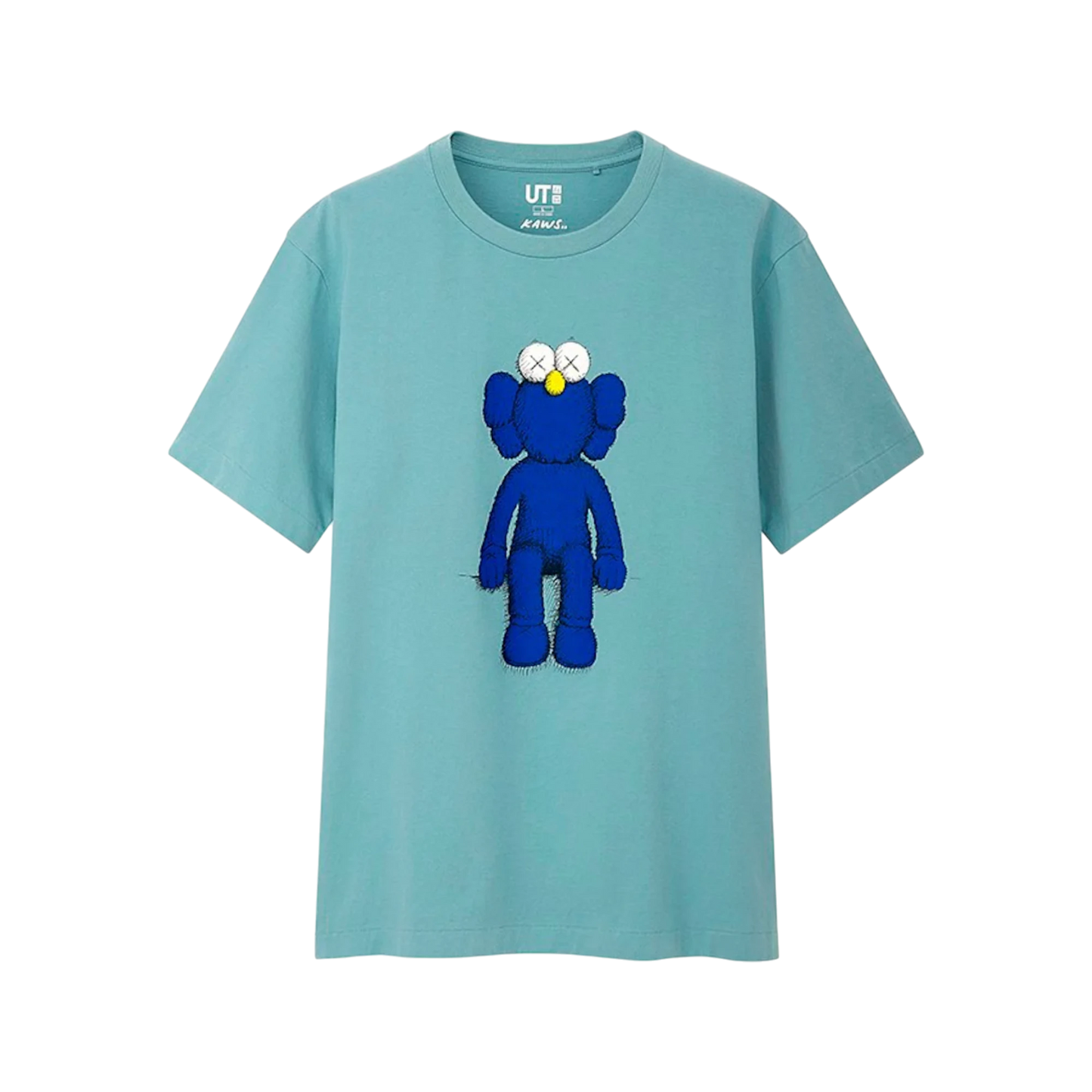Kaws x Uniqlo Blue BFF Tee