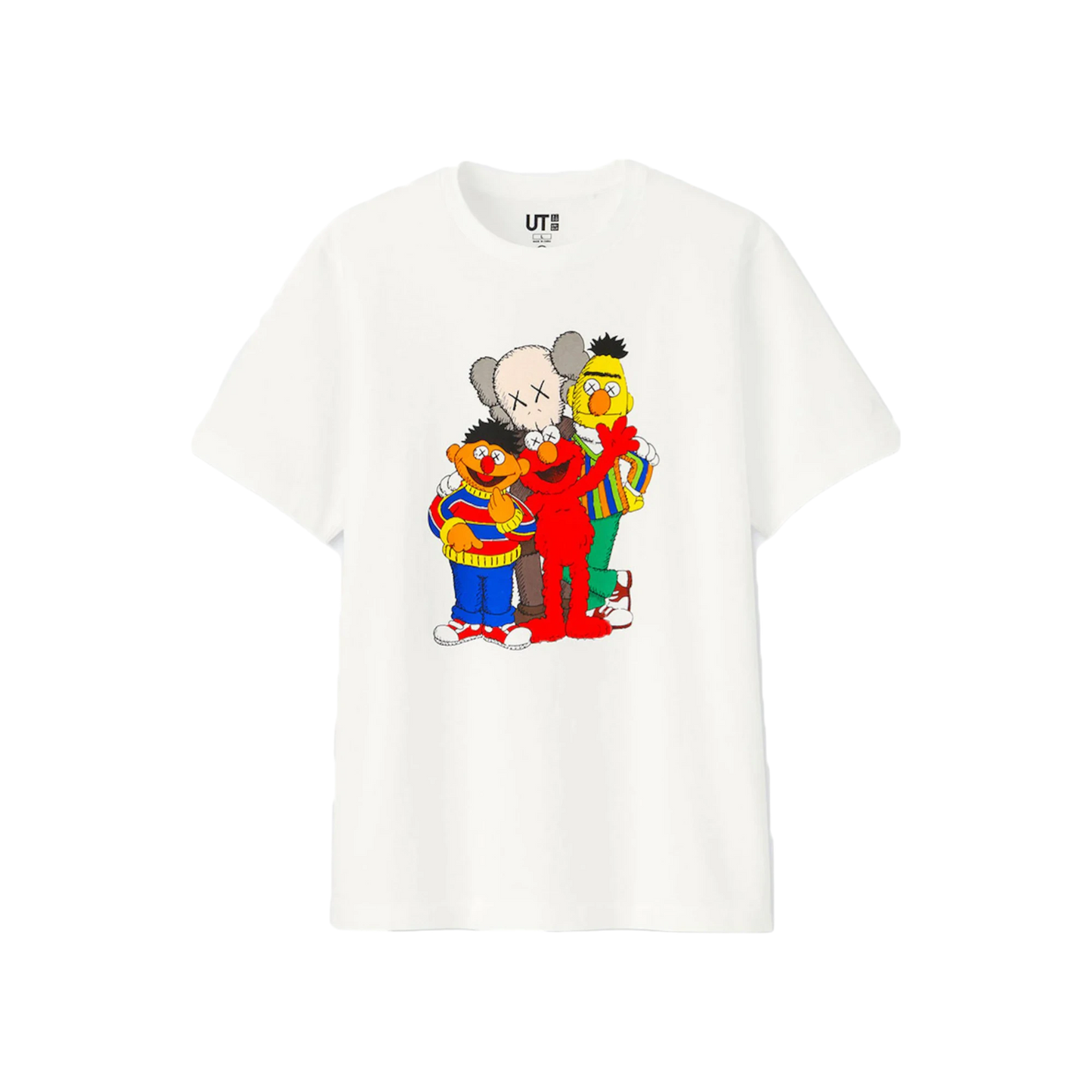 Kaws x Uniqlo x Sesame Street Group Tee