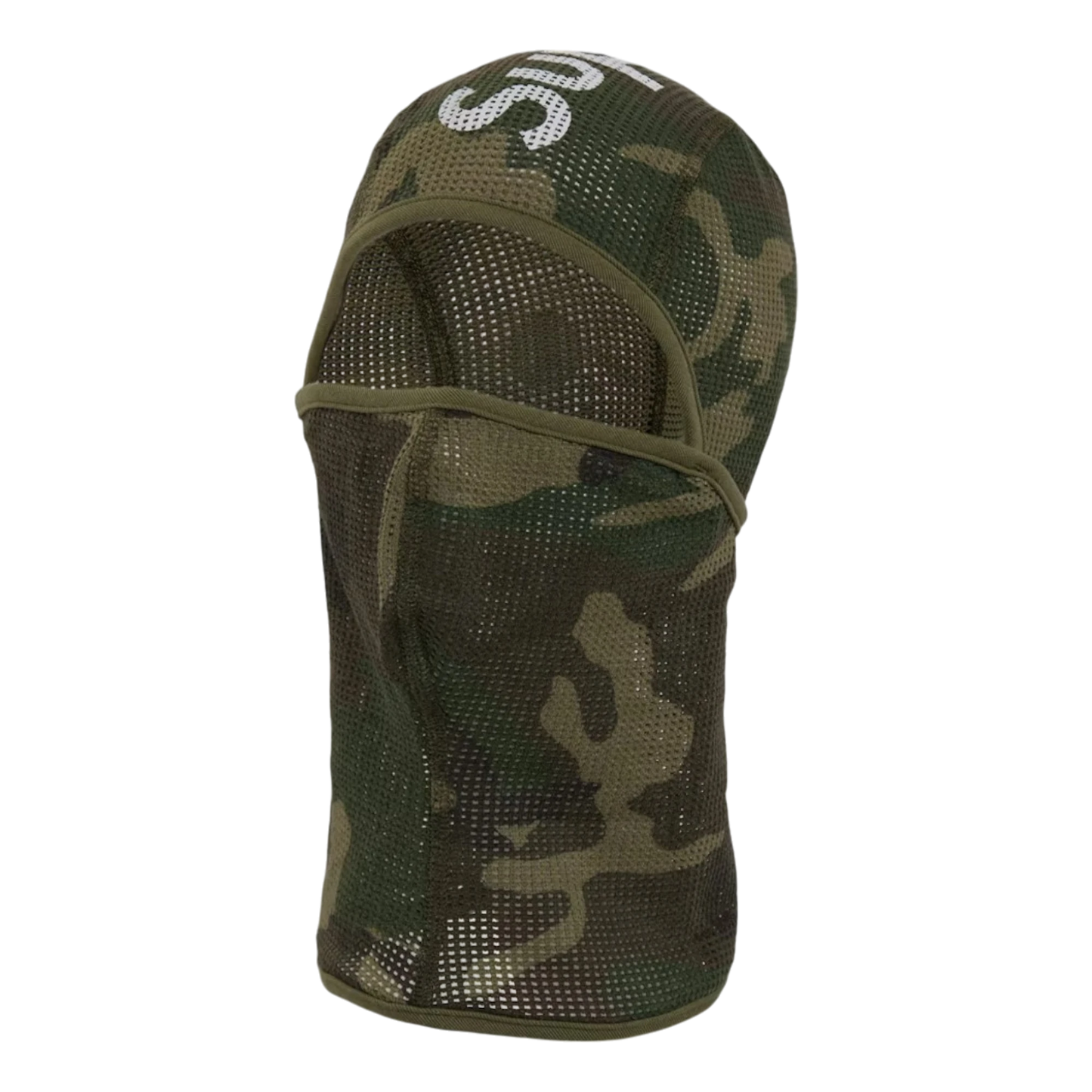 Supreme Mesh Lightweight Balaclava Woodland Camo