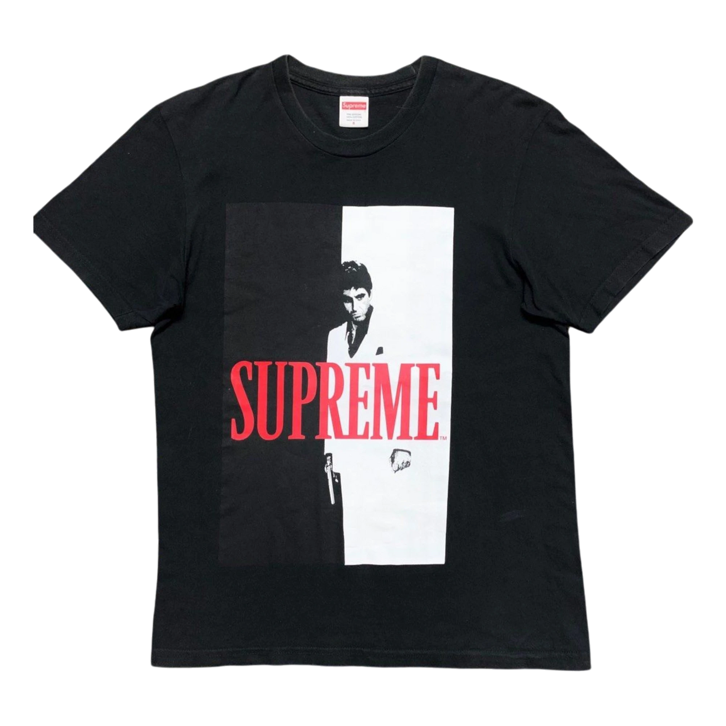 Supreme Scarface Split Tee Black