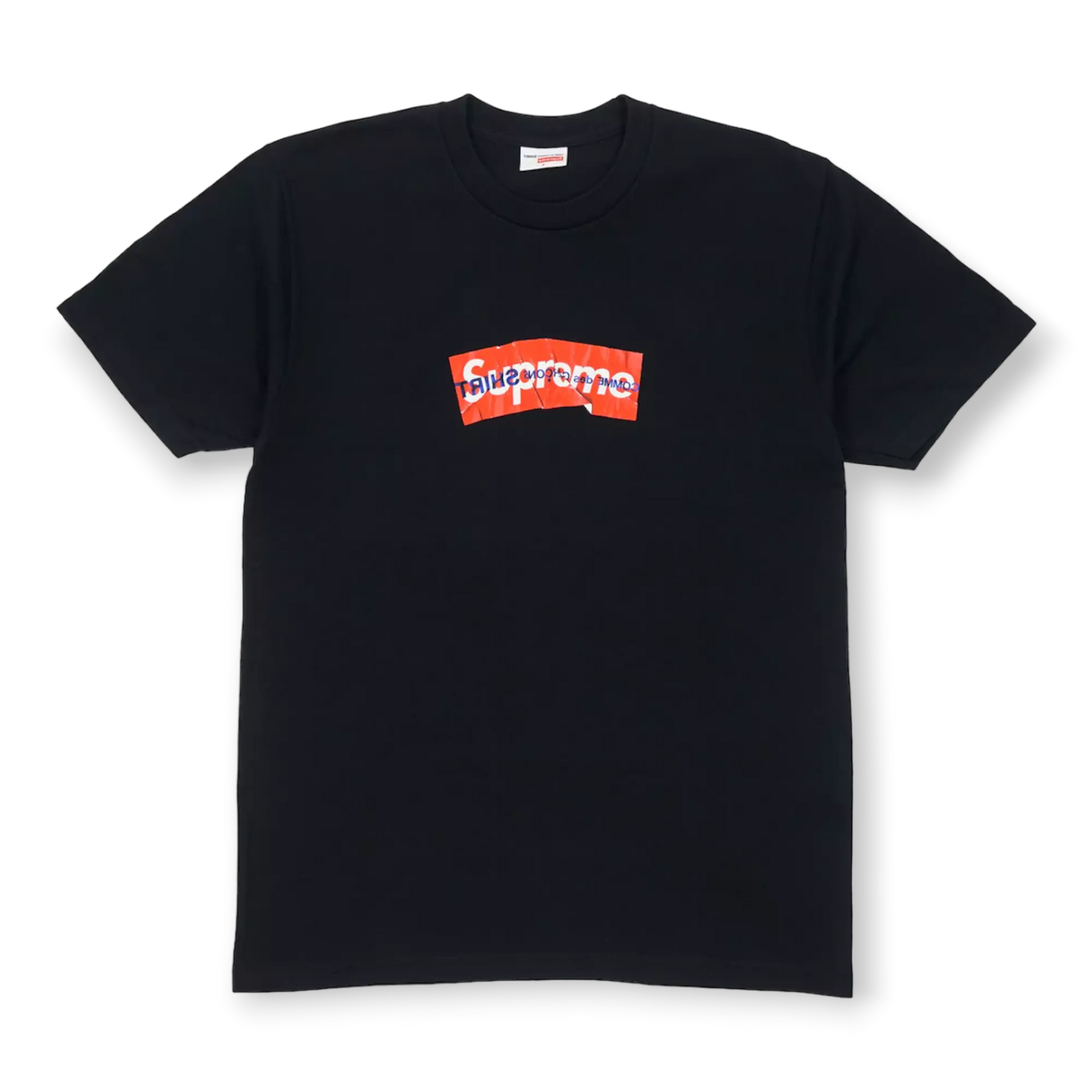 Supreme/Comme Des Garçons Box Logo Black Tee