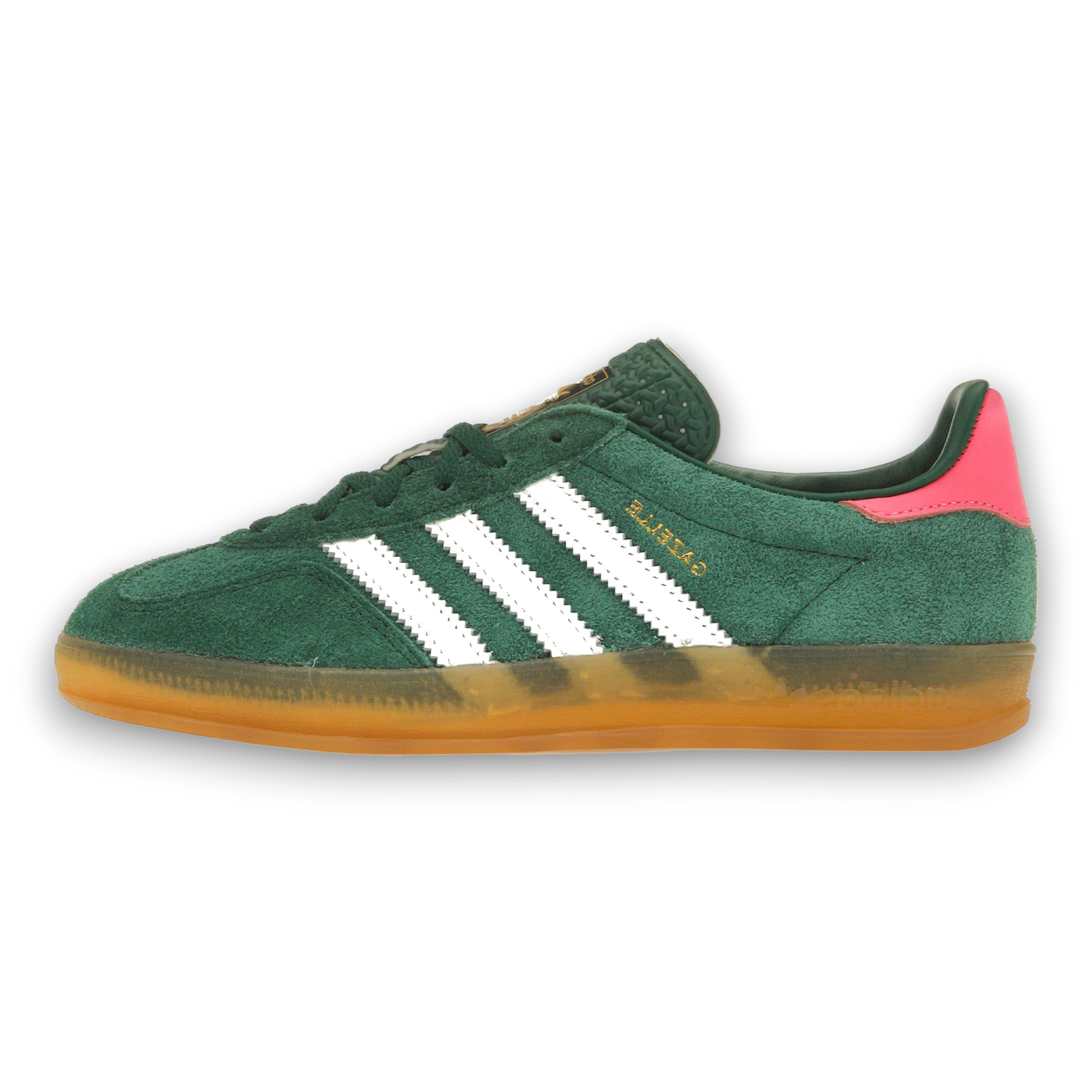 Adidas Gazelle Indoor Collegiate Green Lucid Pink – The Hype Room