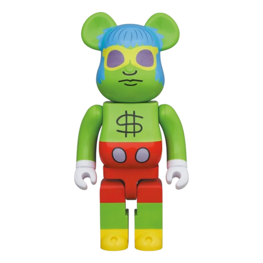 Bearbrick Keith Haring Andy Mouse 400%