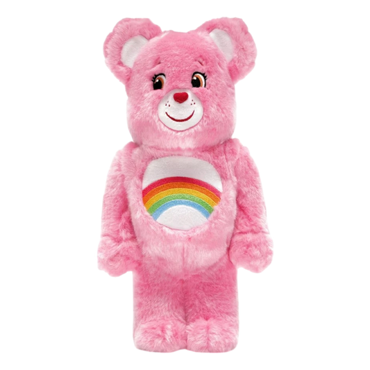 Bearbrick x Care Bears Cheer Bear Costume Ver. 400% Pink