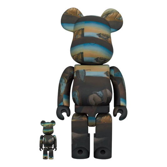 Bearbrick x Salvador Dali The Persistence of Memory 100% & 400% Set