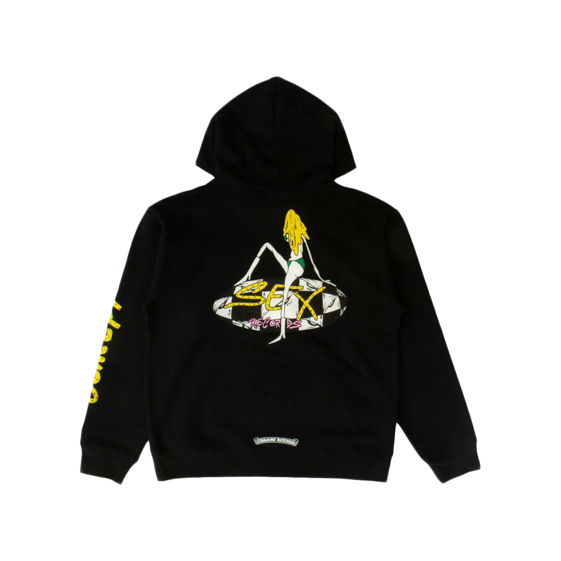 Chrome Hearts Sex Records Black Hoodie