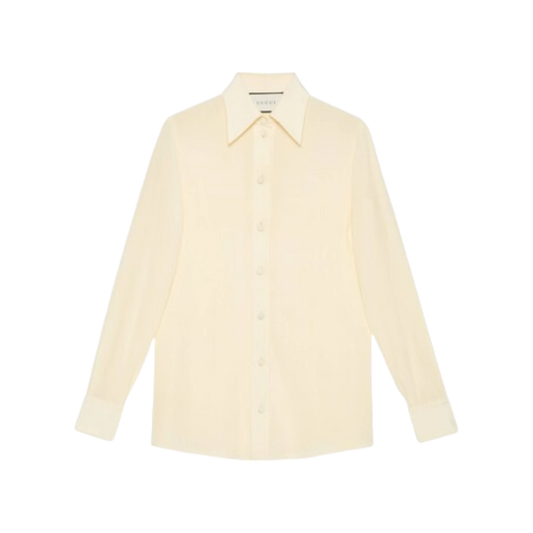 Gucci Crêpe de Chine Silk Shirt