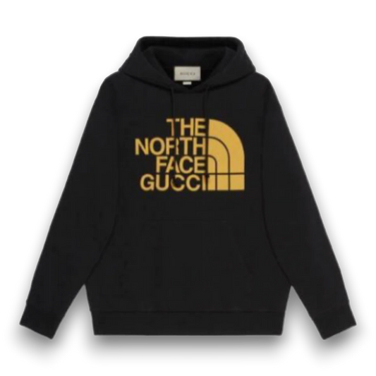 Gucci x The North Face Web Print Hoodie Black