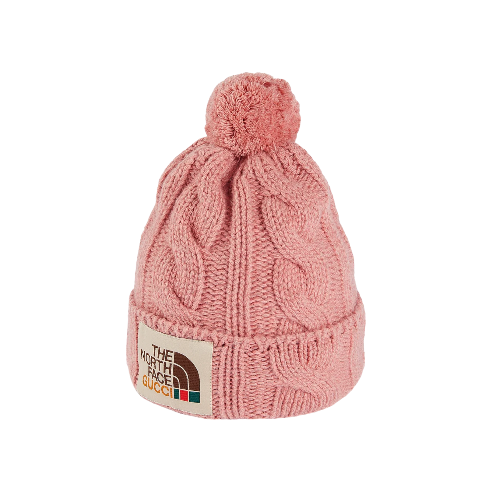 Gucci x The North Face Wool Hat Pink