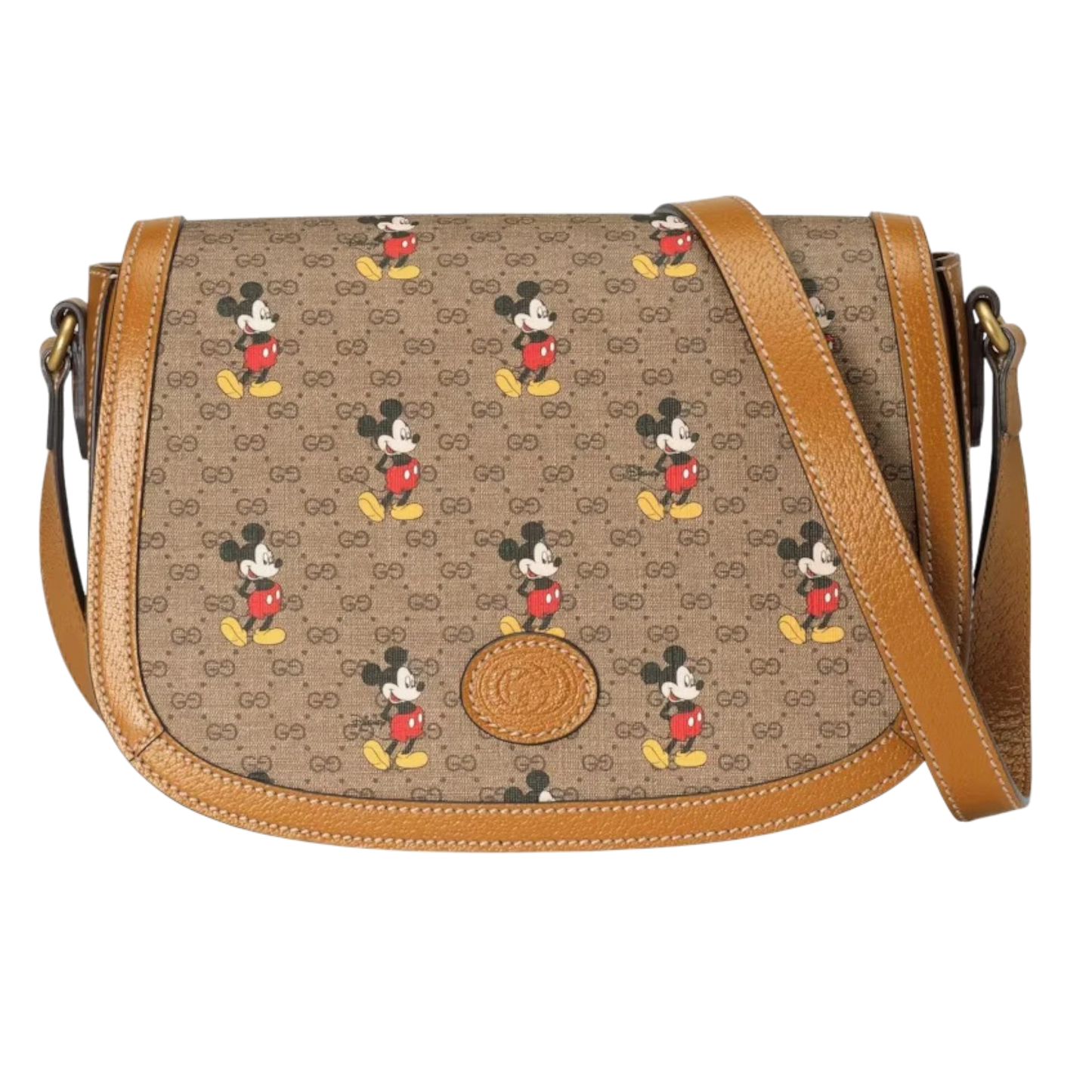 Gucci x Disney Shoulder Bag Mini GG Mickey Mouse Small Beige