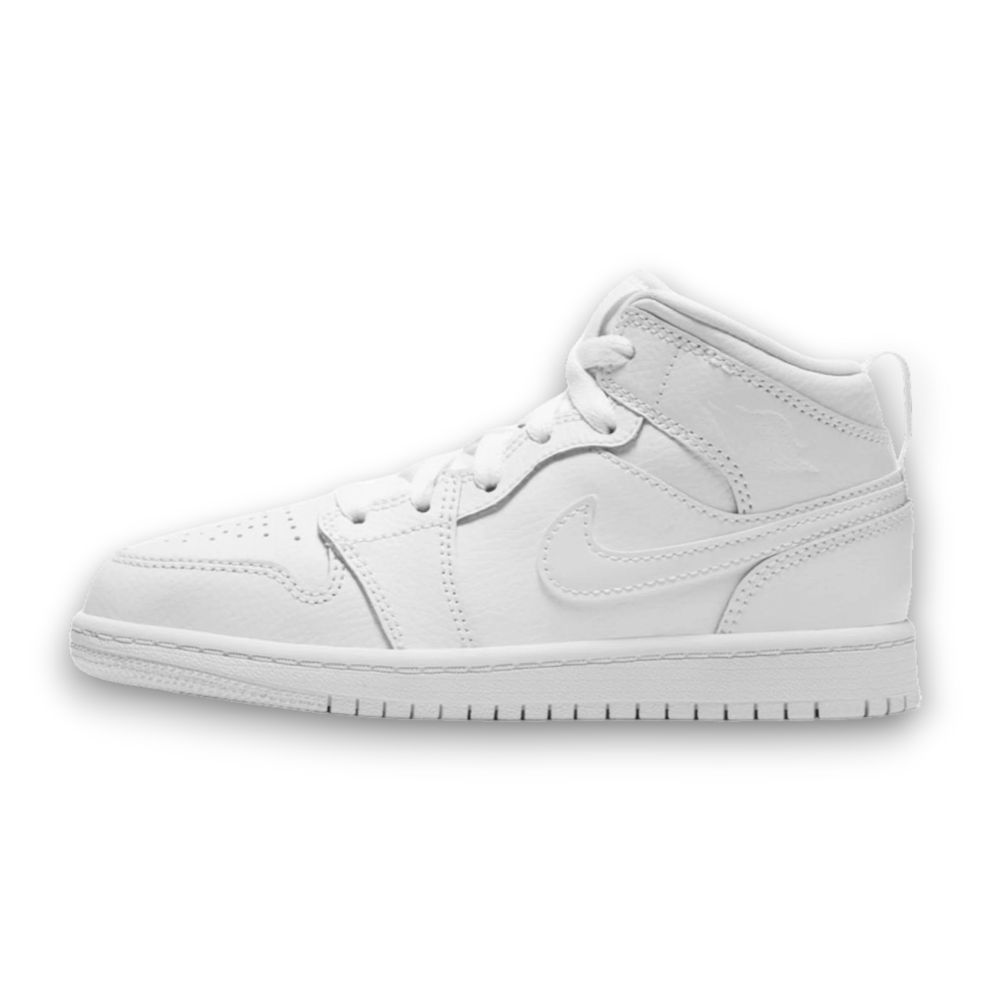 Jordan 1 Mid Tripple White (PS)