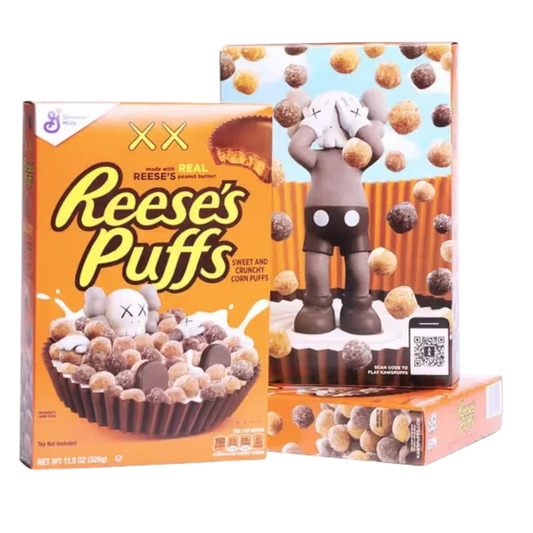 KAWS x Reese's Puffs Cereal (Not Fit For Human Consumption)