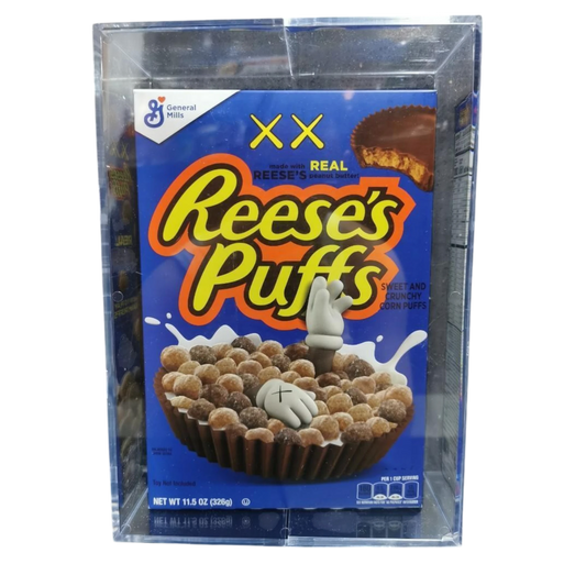 KAWS x Reese's Puffs Limited Edition Cereal (Not Fit For Human Consumption) Blue