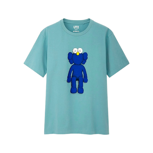 Kaws x Uniqlo Blue BFF Tee