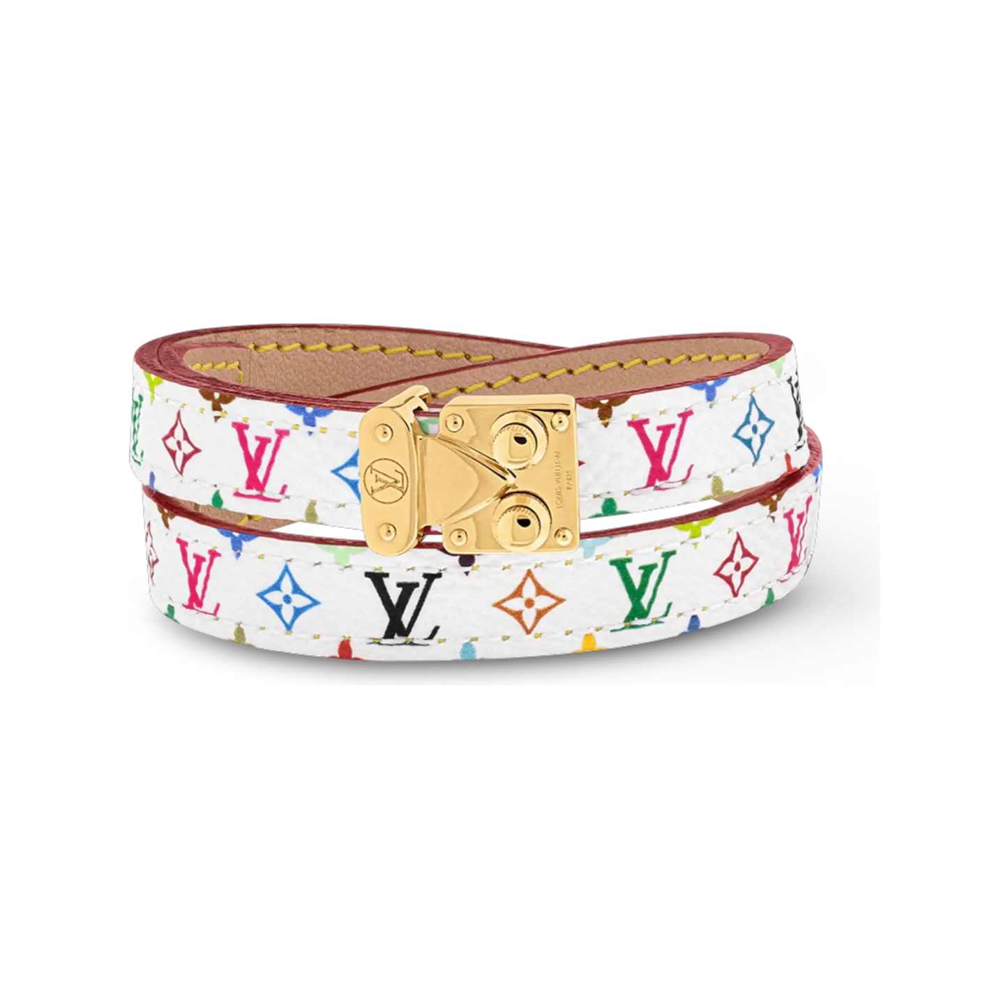 Louis Vuitton x Takashi Murakami Signature Bracelet White Multicolored