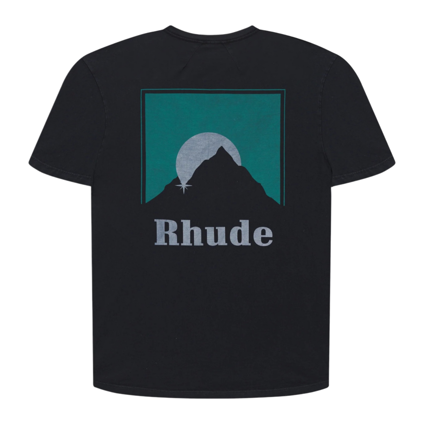 Rhude Moonlight Black/Blue Tee