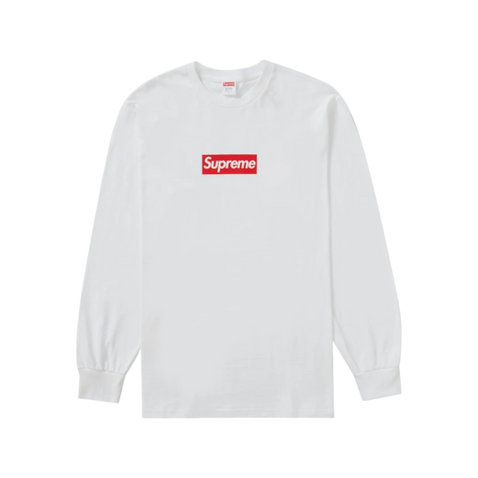 Supreme Box Logo L/S White