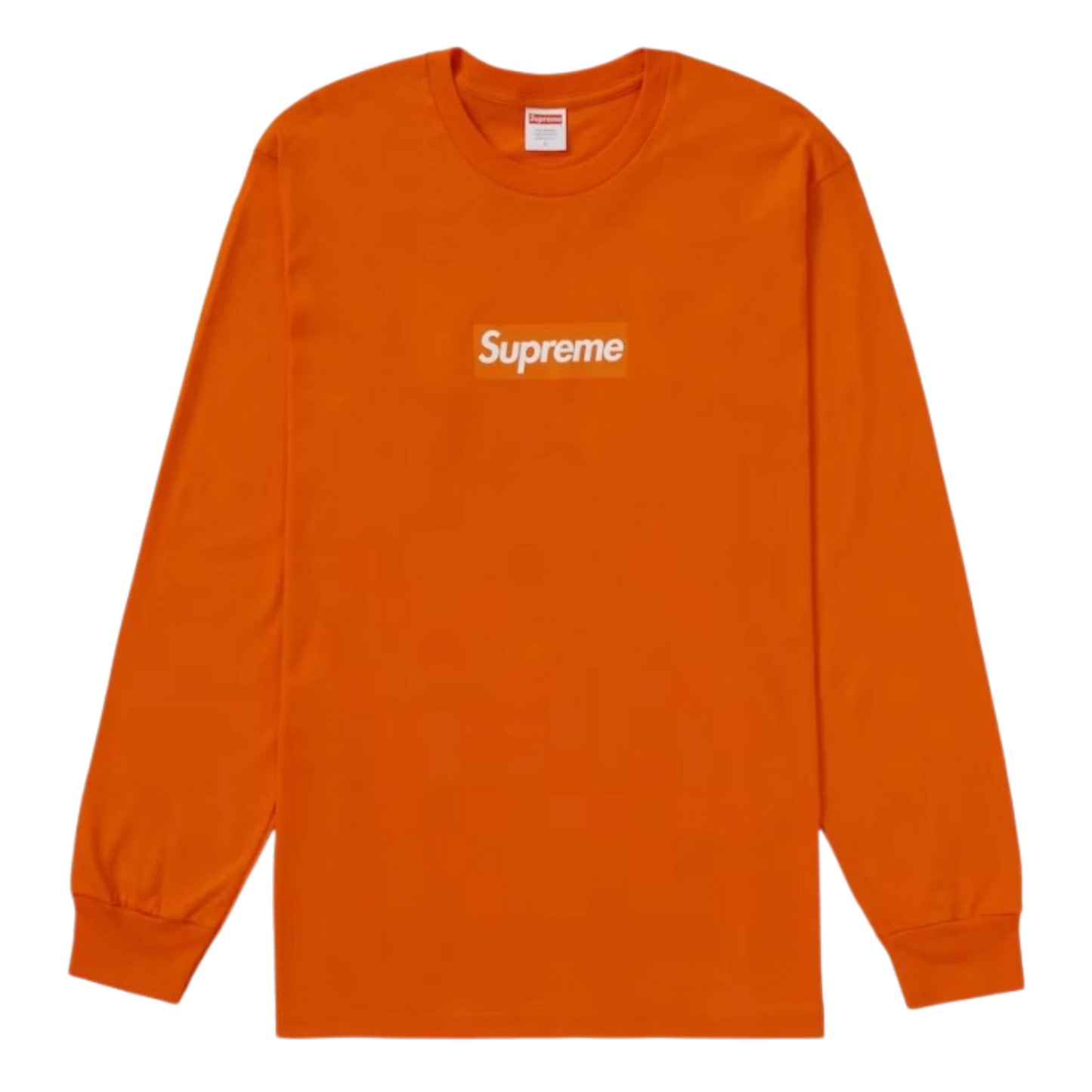 Supreme Box Logo L/S Tee Orange