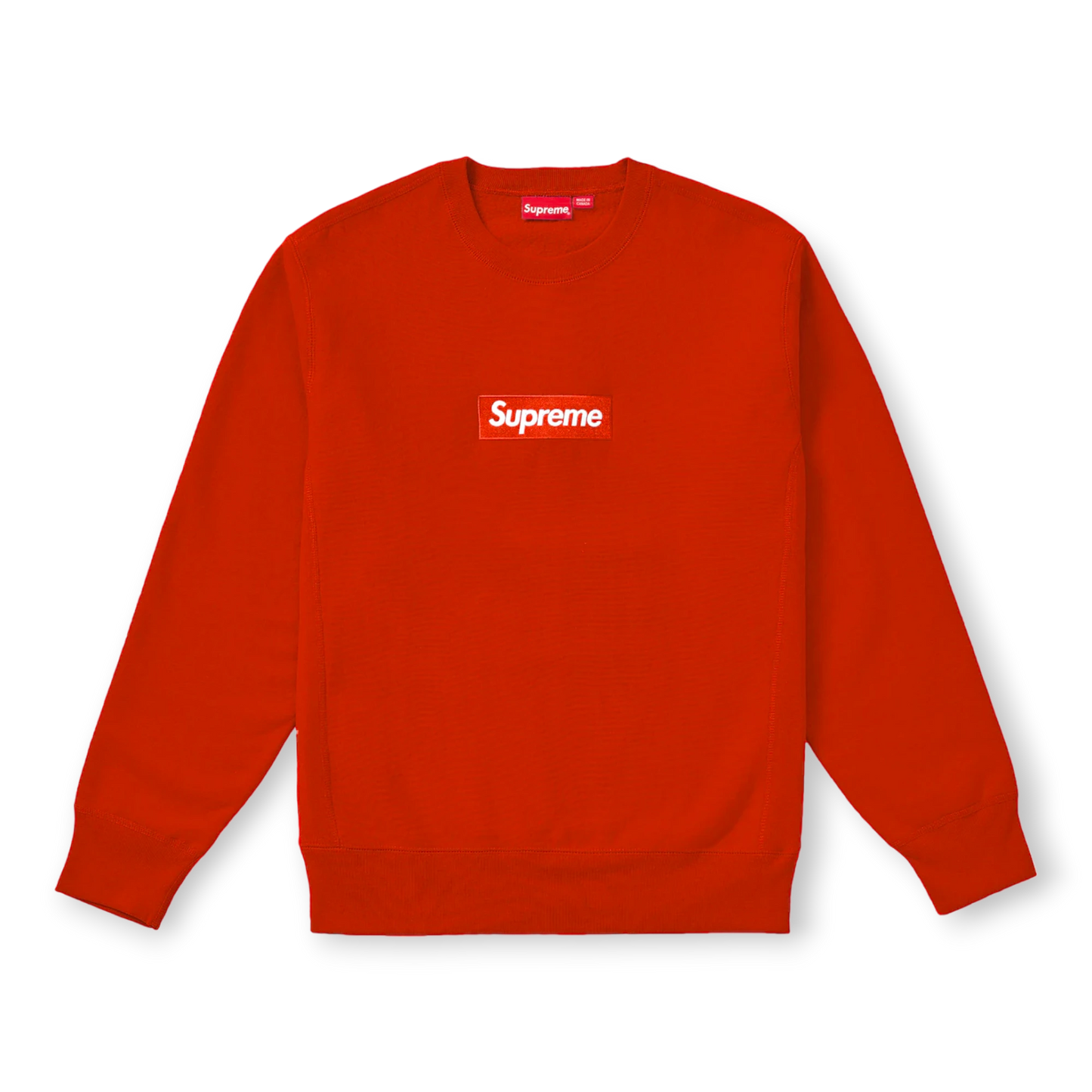 Supreme Box Logo Crewneck Rust