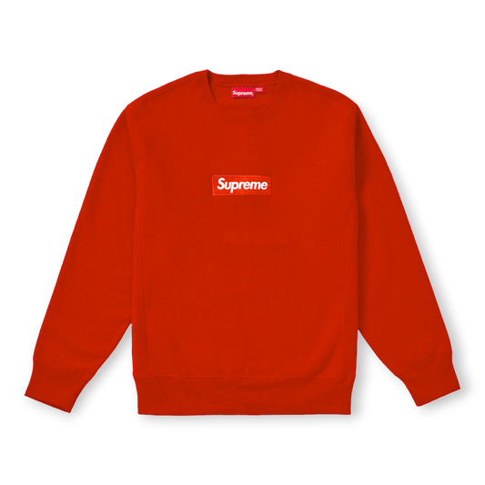 Supreme Box Logo Crewneck Rust