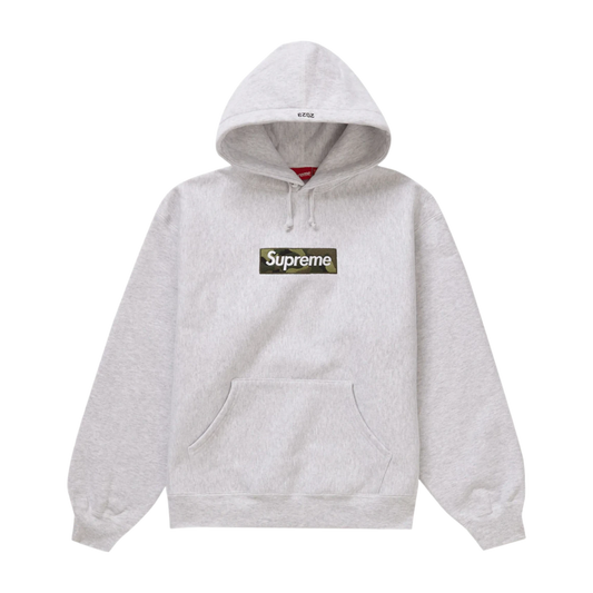 Supreme Box Logo Hooded Sweatshirt (FW23) Ash Grey