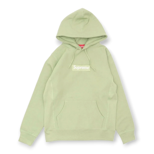 Supreme Box Logo Sage Hoodie 2016