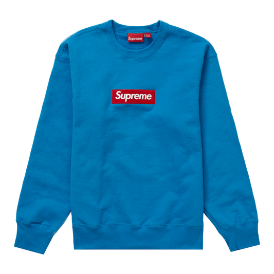 Supreme Box logo Crewneck Brown 2022