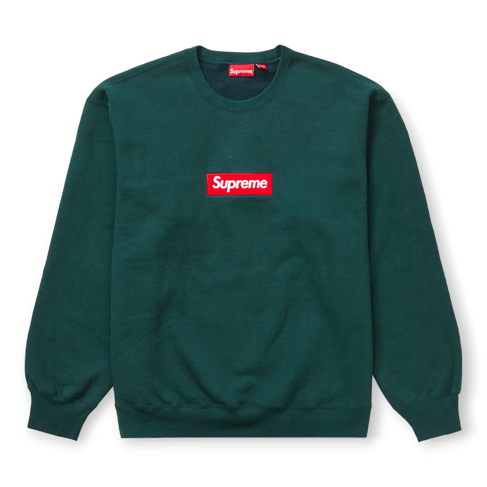 Supreme Box logo Crewneck Green 2022