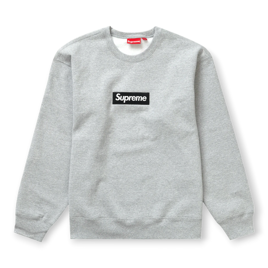 Supreme Box logo Crewneck Grey 2022