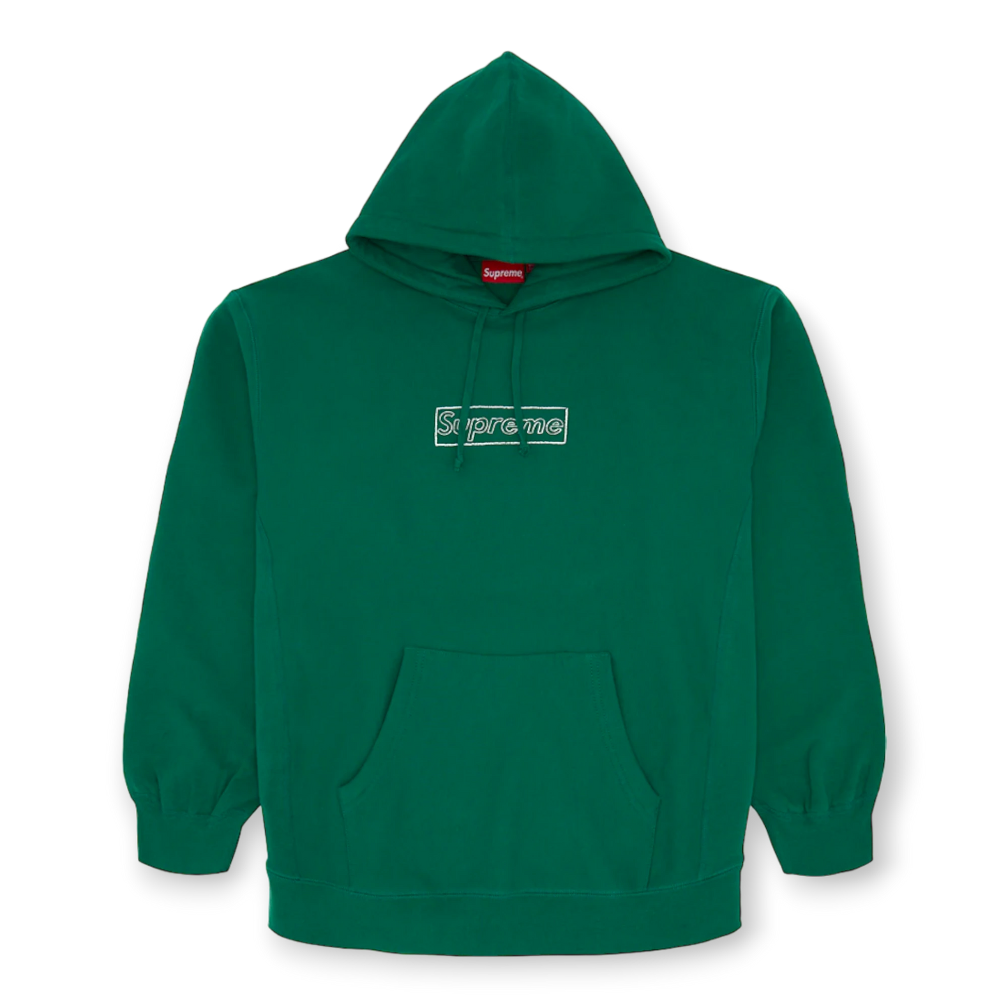 Supreme Box logo Kaws Hoodie Green 2020