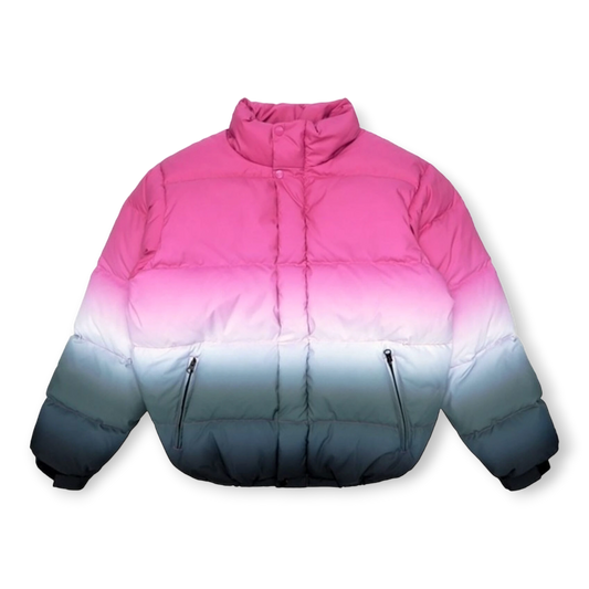 Supreme Gradient Puffy Jacket Pink