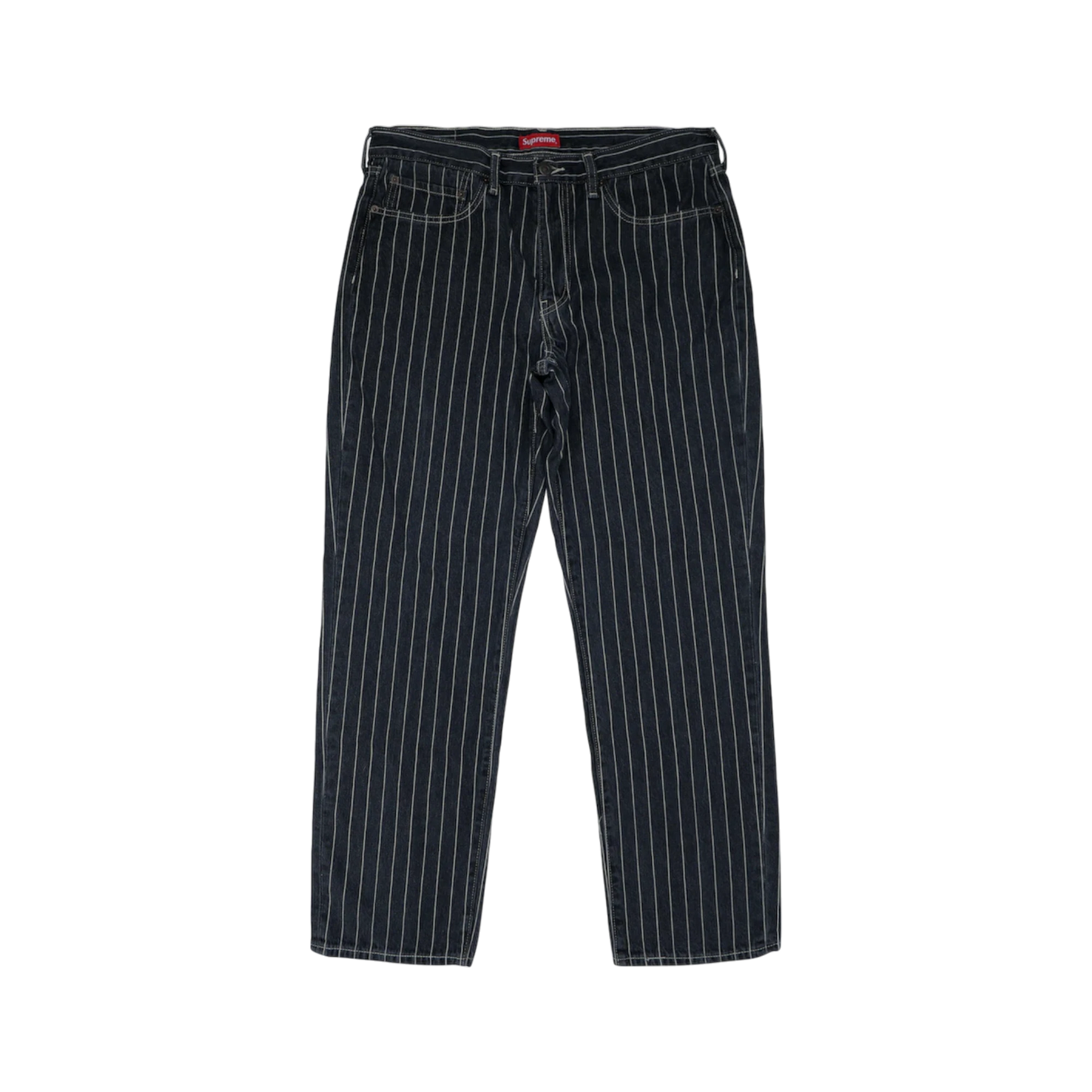 Supreme Jeans Black Stripes