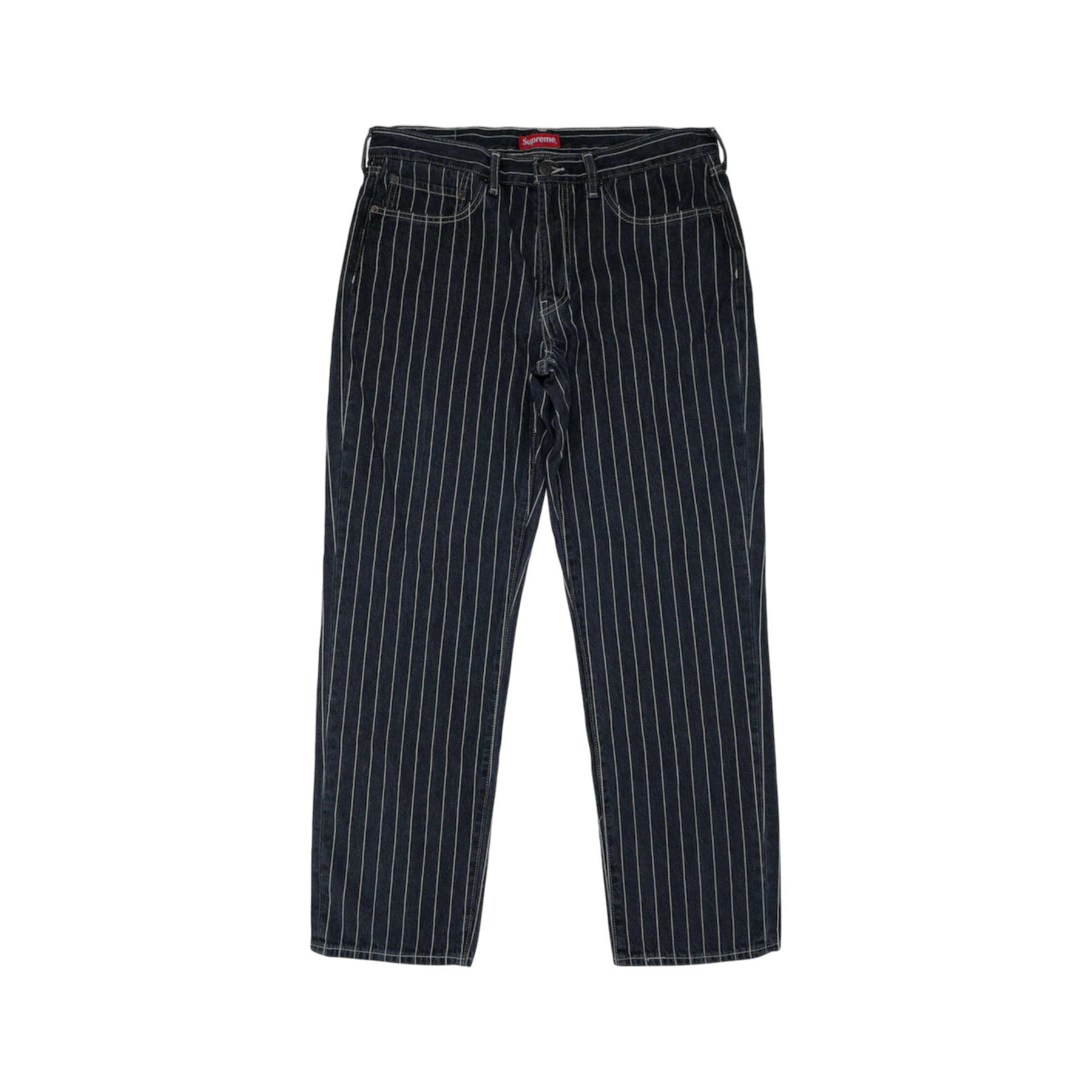 Supreme Jeans Black Stripes