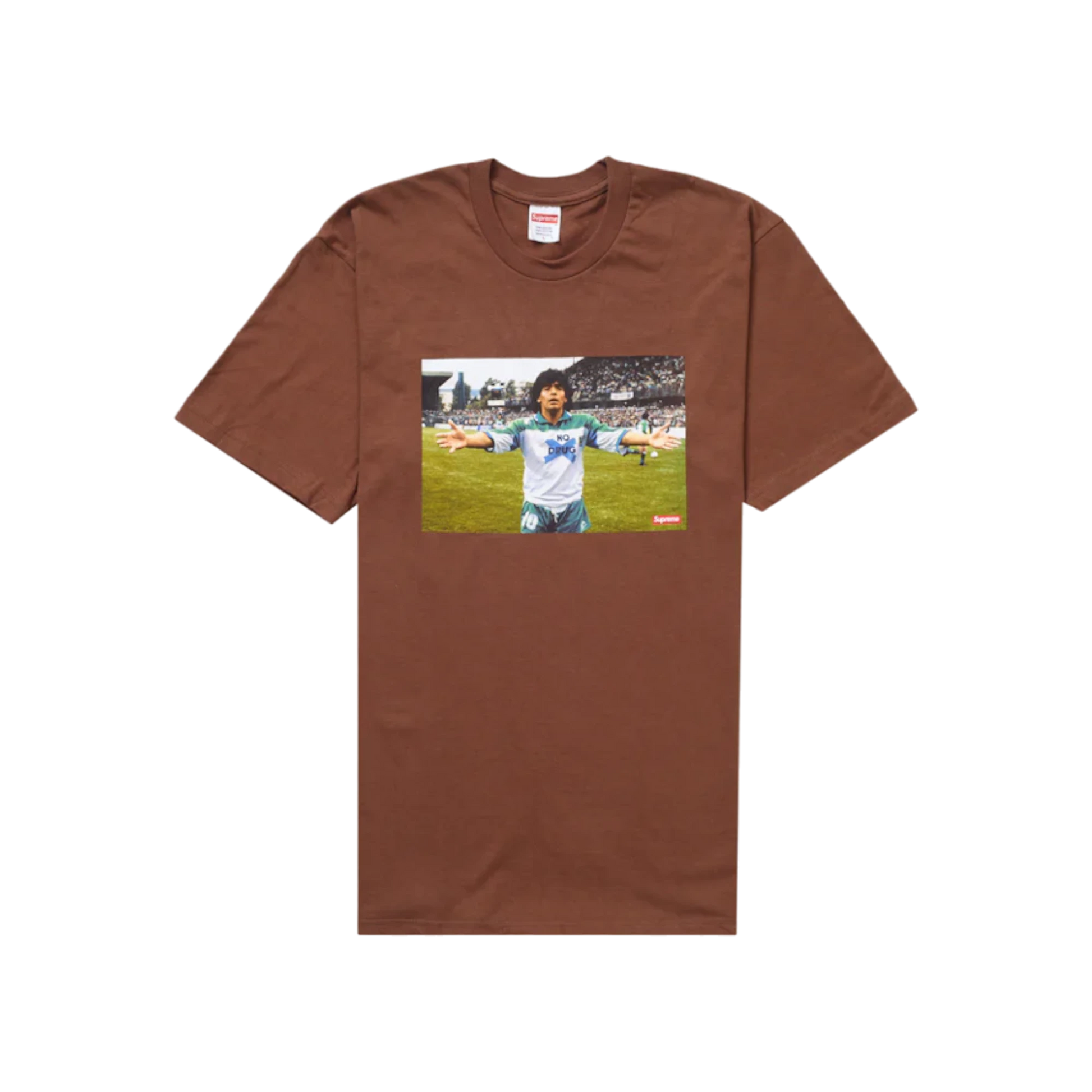 Supreme Maradonna Tee Brown