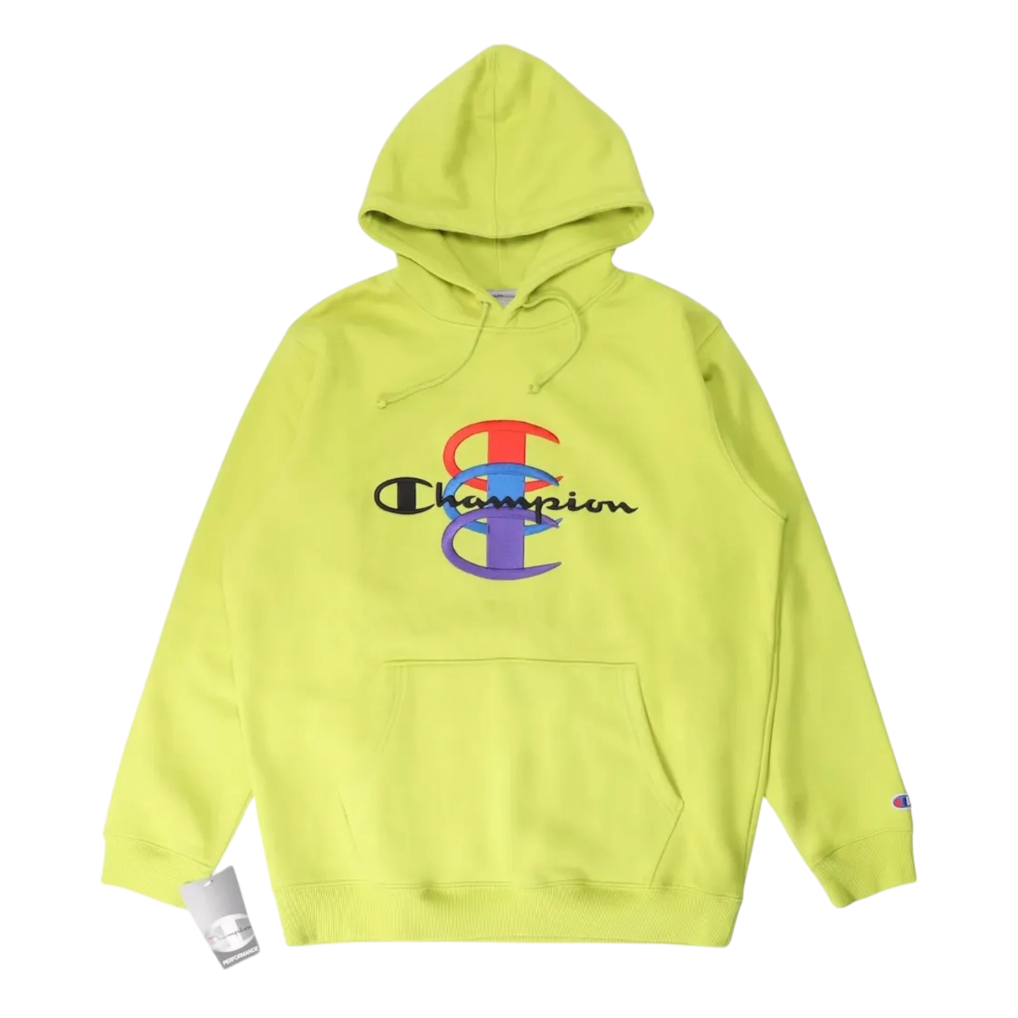 Supreme Champion Stacked C Hooded Sweatshirt Bright Green