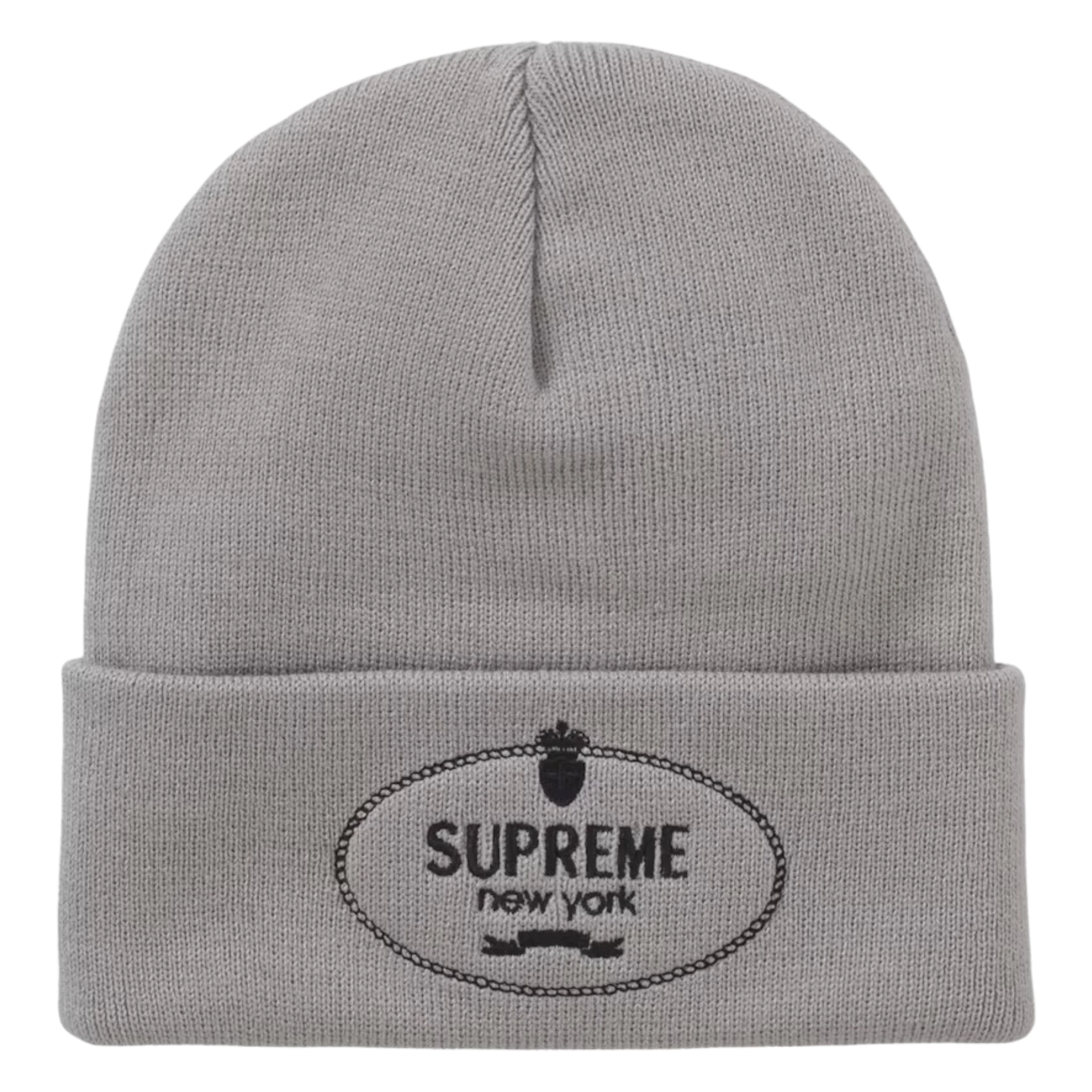 帽子 Supreme Crest Beanie Supreme Crest Beanie Grey – The Hype Room