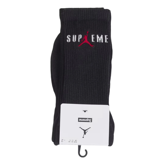 Supreme Jordan Crew Socks Black (1u)