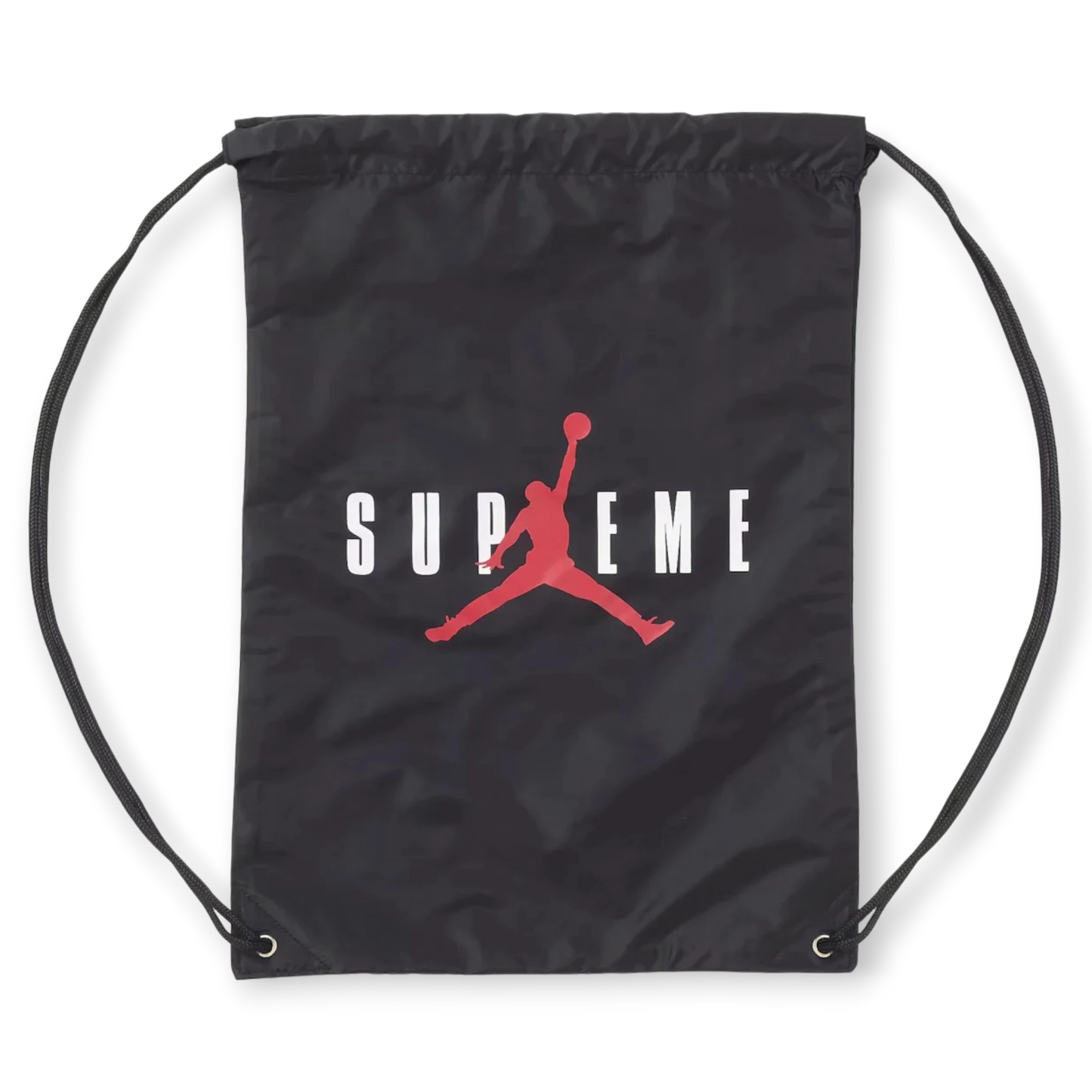 Supreme Jordan Drawstring Bag Black