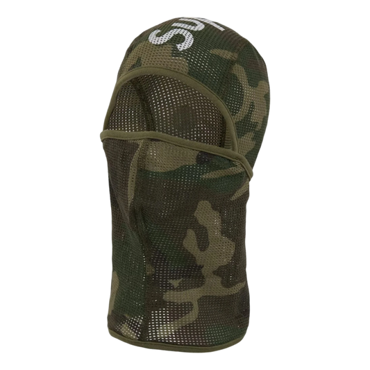 Supreme Mesh Lightweight Balaclava Woodland Camo