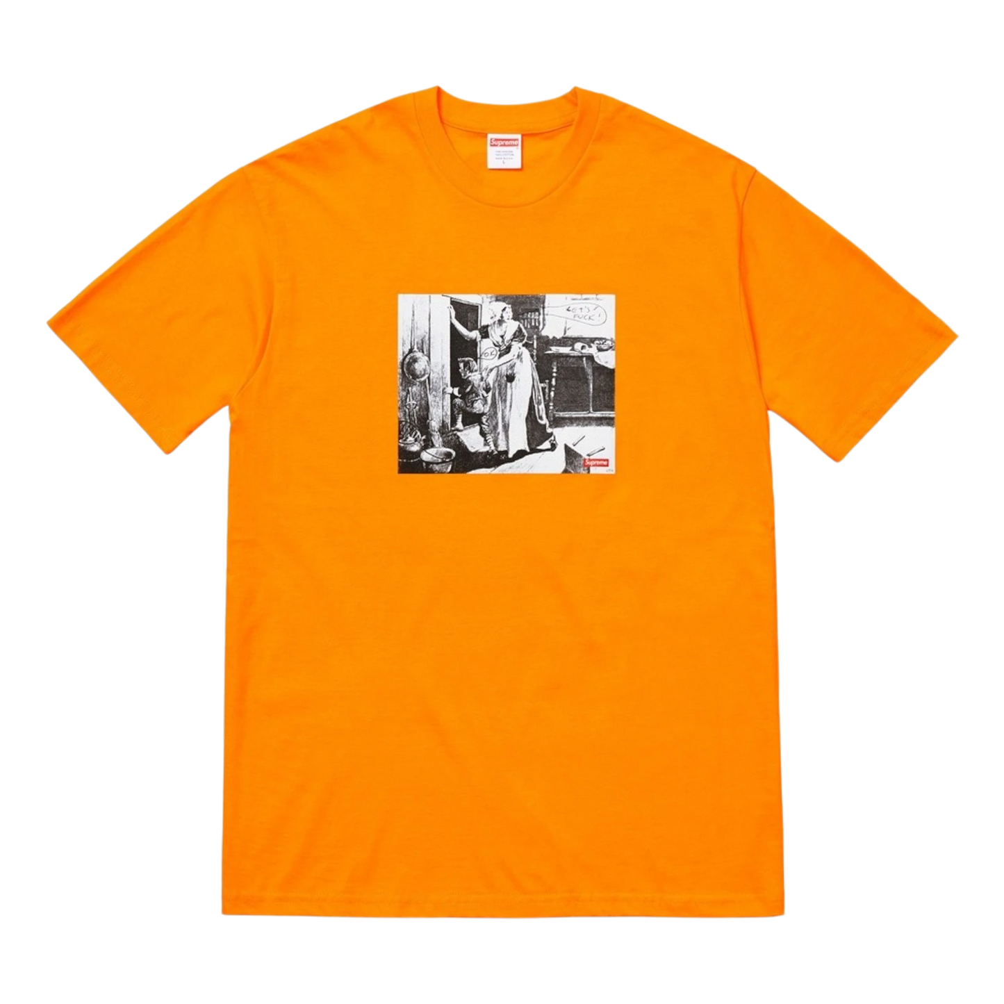 Supreme Mike Kelley Hiding From Indians Tee Orange