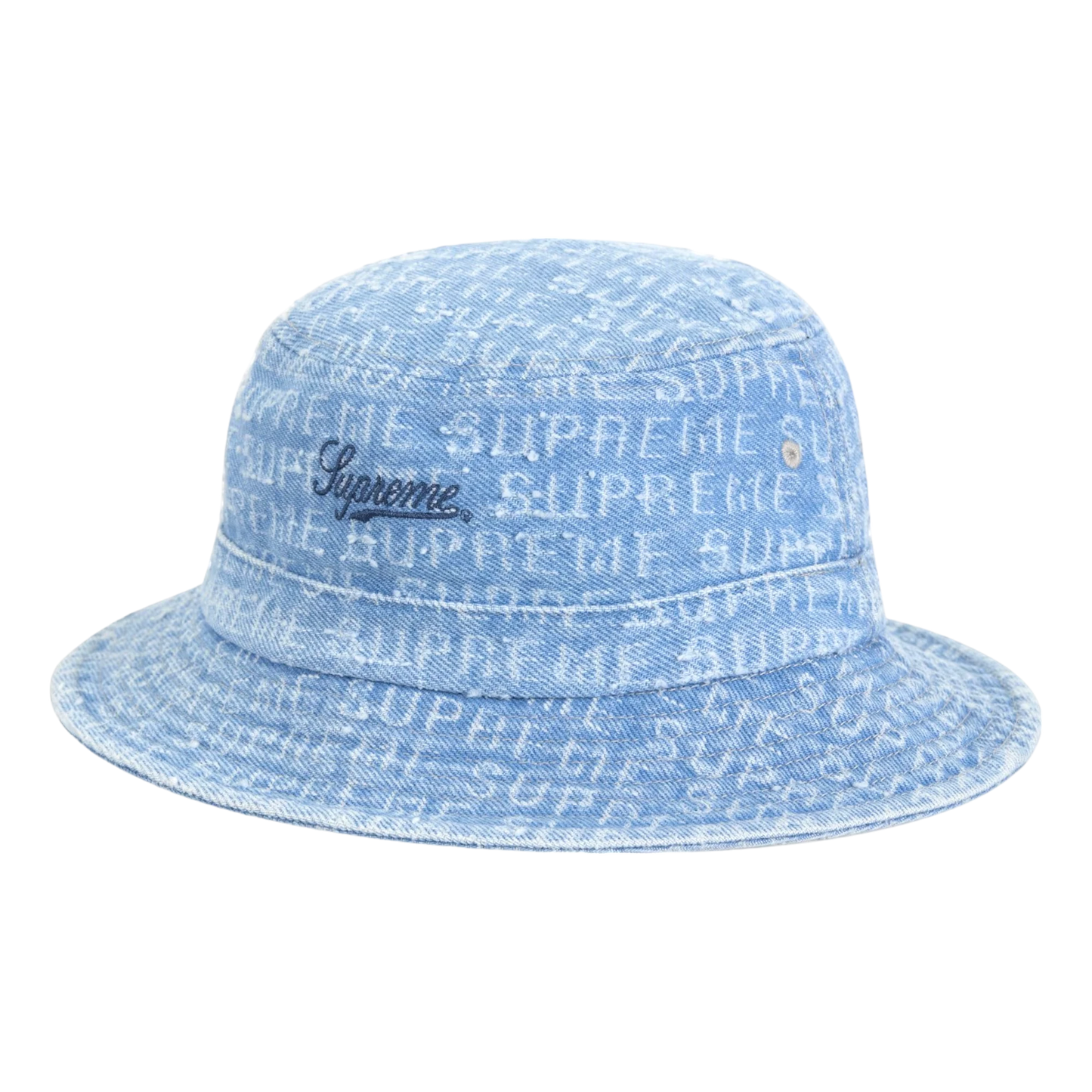 Supreme Needle Punch Denim Crusher Blue