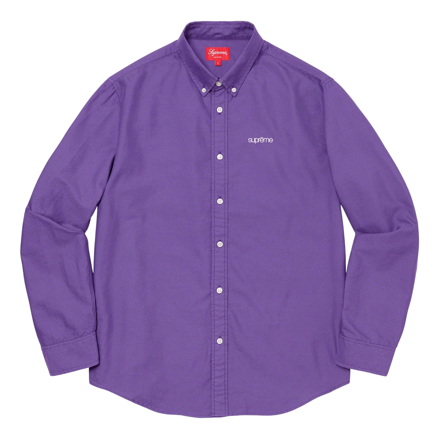 Supreme Oxford Shirt (SS20) Purple