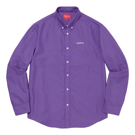 Supreme Oxford Shirt (SS20) Purple