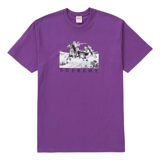 Supreme Riders Tee Purple