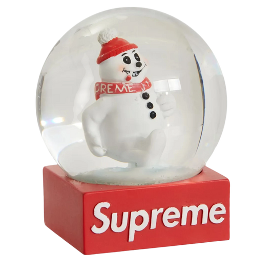 Supreme Snowman Snowglobe Red