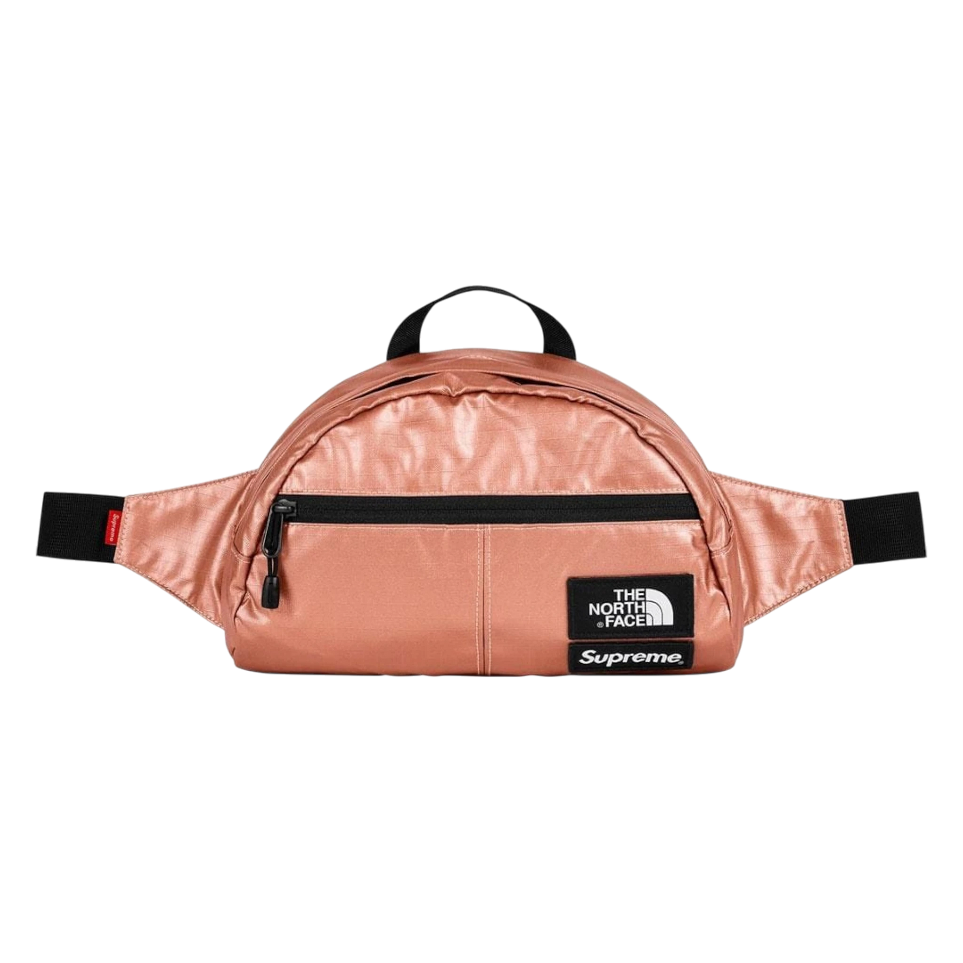Supreme The North Face Metallic Roo II Lumbar Pack Rose Gold – The