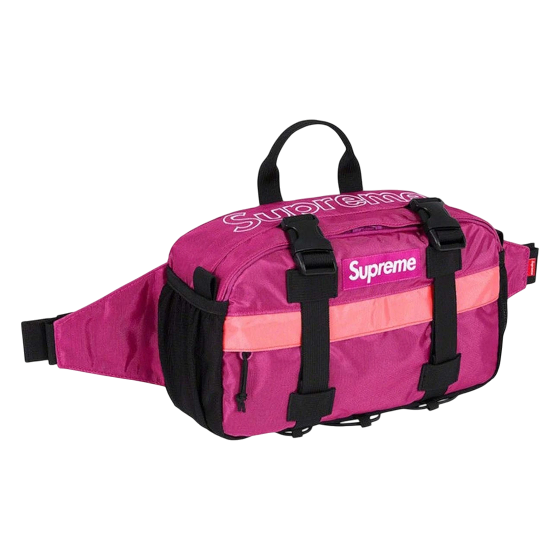 Supreme Waist Bag (FW19) Magenta – The Hype Room