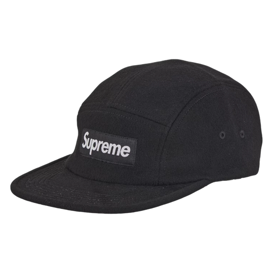 Supreme Wool Camp Cap (FW24) Black