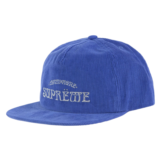 Supreme Champagne Corduroy 5-Panel Blue