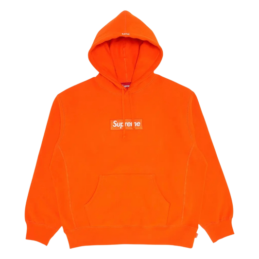 Supreme Box Logo Hooded Sweatshirt Sweatshirt (FW24) Dark Orange